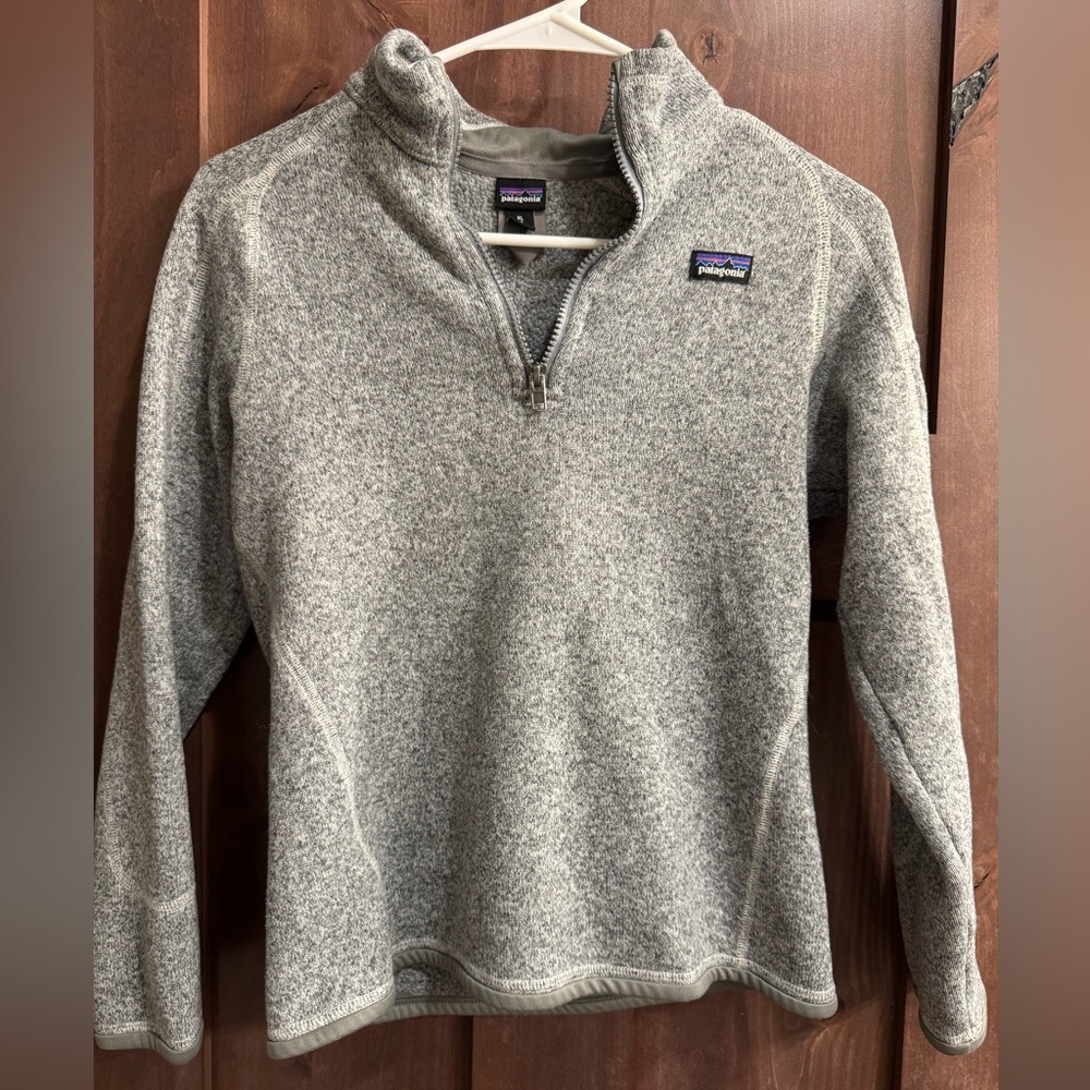 Kids Patagonia Gray 1/4 Zip